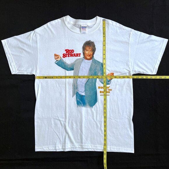 Vintage Rod Stewart "Rockin' In The Round" 2007 Tour Event Tee - Picture 6 of 8